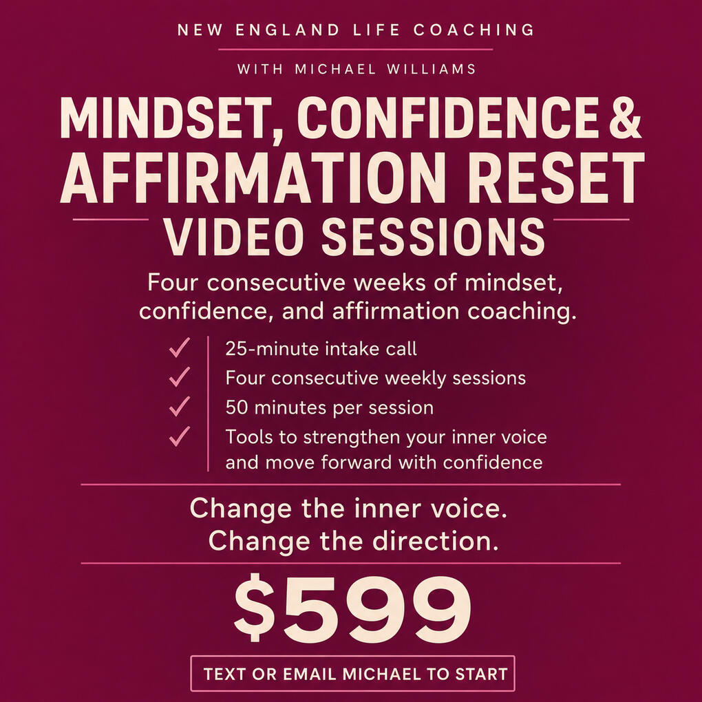 Package #5- Mindset, Confidence & Affirmation Reset (video)