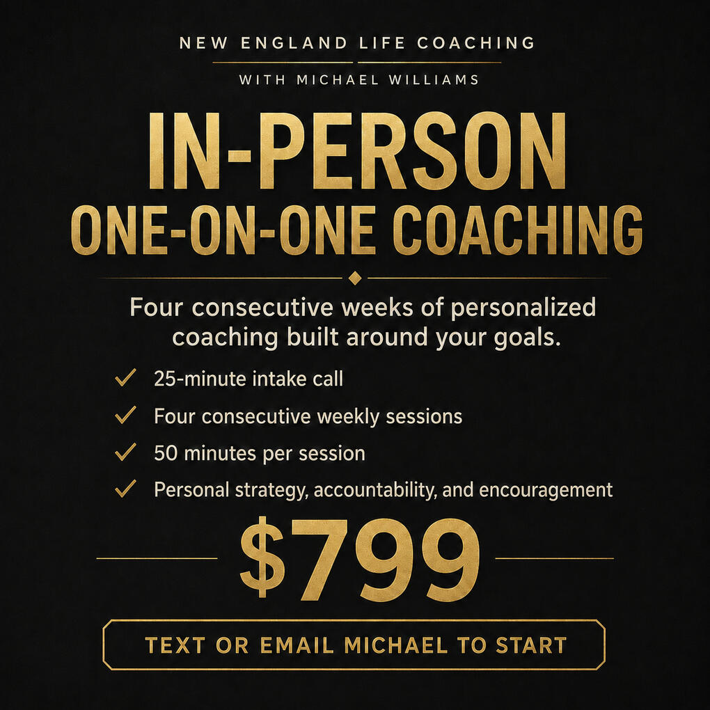 Package #6- In Person One-On-One Coaching